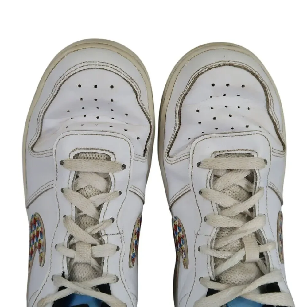 Nike Shoes Kids 5 Sneakers Court Borough Low Athletic Trainers Basketball Swoosh - Picture 9 of 16